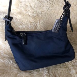 Black Coach micro bag